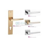 MADRİD AYNALI & ROZETLİ KAPI KOLU