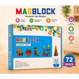 Magblock 72 Parça 3D Manyetik Blok
