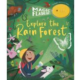 Magic Flashlight: Explore the Rain Forest: With invisible ink and UV flashlight