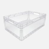 Magic Kombo Euronorm Şeffaf 60x40x22 cm Kapalı Saklama Kabı