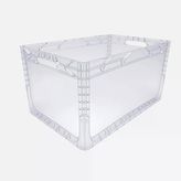 Magic Kombo Euronorm Şeffaf 60x40x32 cm Kapalı Saklama Kabı