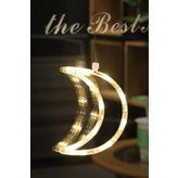 Magıcledcorner Ay Led Işıklı Vitrin,Kapı Ve Cam Süsü