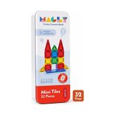 Magly Mini Tiles 32 Parça Metal Kutu Manyetik Yapı Blok Oyuncak