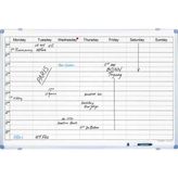 Magnetoplan Haftalık Takvim Panosu 60 x 90