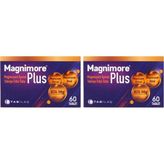 Magnimore Plus Magnezyum 60 Tablet N-Asetil Taurinat Bisglisinat Malat (2 Paketi) - 1