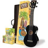 Mahalo Learn 2 Play Ukulele Seri (Siyah)