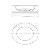 Mahle 028Pİ00116000 Piston Segman