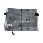 MAHLE Klima Radyatoru Bmw E31 90 98