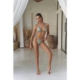 MAI STUDIOS CO. Cahya Bağlamalı Yeşil Bikini Altı