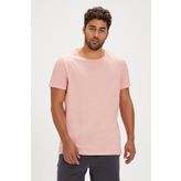 Major Pembe Basic Erkek Tişört