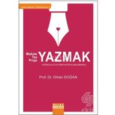 Makale Tez Proje Yazmaz - Prof. Dr. Orhan Doğan