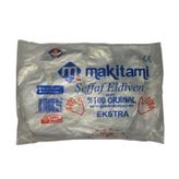 Makitami Şeffaf Poşet Eldiven 100'LÜ