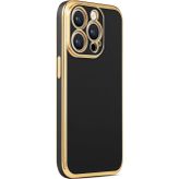 Maks Technology iPhone 14 Pro Max Uyumlu MKST Bark Kılıf-Siyah