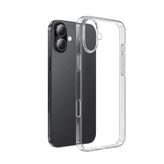 Maks Technology iPhone 16 Plus Kılıf Kamera Korumalı Şeffaf Kalın Üstün Koruma Silikon Maks
