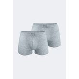 Malabadi 2M074 2'li Gri Erkek Boxer