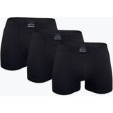 Malabadi Erkek 3'lü Siyah Premium Collection Modal Boxer 3M251