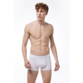 Malabadi Erkek Beyaz Modal Kısa Boxer 011
