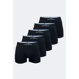 Malabadi Erkek Siyah 5 Li Pamuk Elastan Boxer 5M075