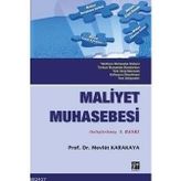 MALIYET MUHASEBESI - MEVLÜT KARAKAYA