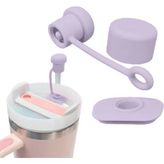 Mama Stuff Sızdırmaz Silikon Tıpa Lila
