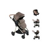 Mamma Sirius 6 In 1 Yeni Nesil Çift Yönlü Travel Sistem Bebek Arabası - Kahverengi