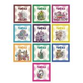 Mandala Boyama Seti - 10 Kitap Takım