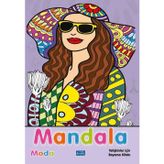 Mandala - Moda - Yetişkinler İçin Boyama Kitabı