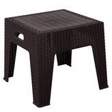 Mandella Kahverengi Elit Rattan Sehpa
