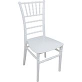Mandella Silver Tifany Beyaz Sandalye