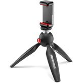 Manfrotto MTPIXI Mini Tripod + Universal Smartphone Clamp