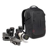 Manfrotto PRO Light Backloader M, Backpack for Mirrorless Cameras, Top and Rear Access, Double Tripod Attachment, Interchangeable Dividers, Black