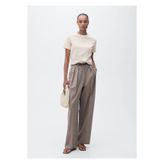 MANGO BEIGE Kadın T-Shirt 87015769