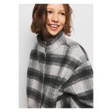 MANGO Kids Kareli kumaş bomber ceket