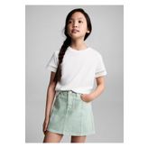 MANGO Kids Kısa denim etek