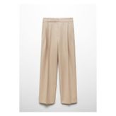 MANGO Koyu Camel Kadın Pantolon 67028661