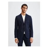 MANGO Man Süper Dar Kesimli Kareli Blazer Ceket