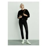 MANGO Siyah Denim Kadın Jeans 87030426