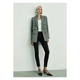 MANGO Siyah Denim Kadın Jeans 87040240