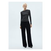 MANGO Siyah Kadın T-Shirt 87010439