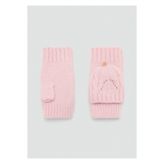 MANGO Soluk Pembe Kız Çocuk Eldiven 77015992