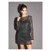 Mango Teen Payetli mini elbise