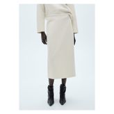 MANGO Woman Buklet midi etek