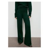 MANGO Woman Dikiş detaylı triko pantolon