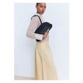 MANGO Woman Püsküllü midi etek uçları