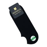 MANICA Erkek Bambu Sneaker Çorap - Siyah - 41 - 44