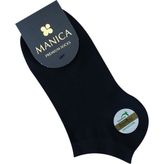 MANICA Kadın Bambu Patik Çorap - Siyah - 36 - 40