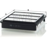 Mann C24011 Hava Filtresi