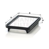 Mann C24019 Hava Filtresi