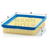 Mann C2469 Hava Filtresi