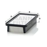 Mann C2628 Hava Filtresi